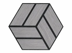 Paneles acústicos 30x26 cm Gris Juego de 20 piezas 3D