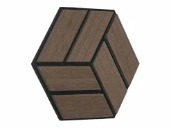 New Paneles acústicos 30x26 cm Marrón Hexágono Panal Panel De Pared