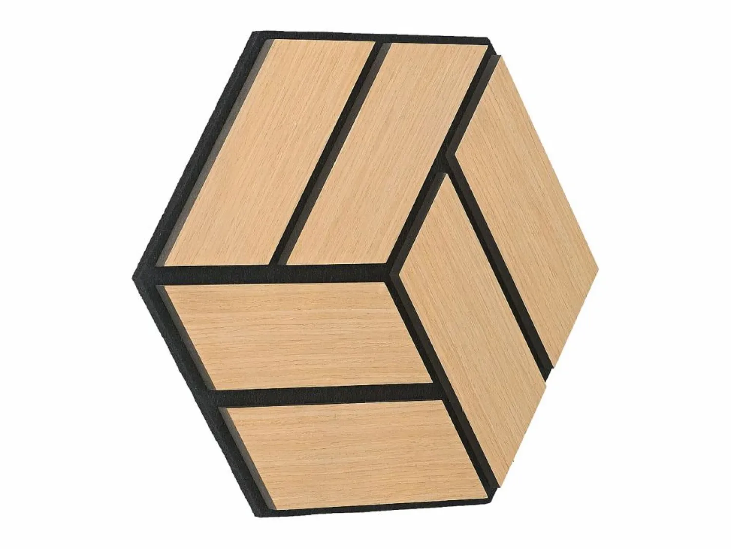 Best Paneles acústicos 30x26 cm Roble Juego de 16 piezas 3D Panel De Pared