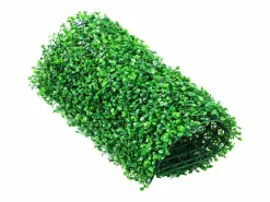 Discount Paneles de Boj Artificial SucceBuy (12 unidades, 25,4 cm x 25,4 cm), Seto de Césped para Vallas. Verde