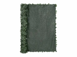 Paneles de Buxus Artificiales SucceBuy 244x183 cm, Valla de Privacidad con Hojas de Lino Artificial
