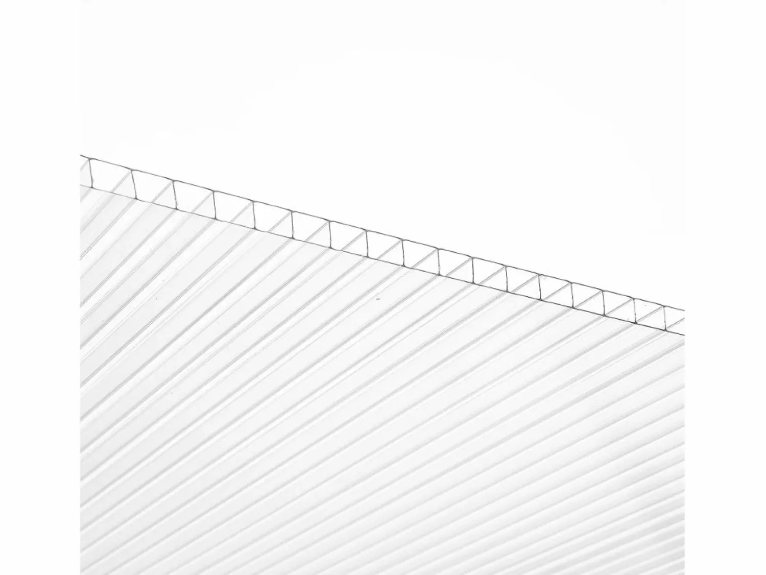 Paneles de Invernadero SucceBuy de Policarbonato Lote de 5, 61cm X 122 cm X 0.8 cm Hojas de Techo