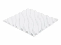 Outlet Paneles de Pared 3D SucceBuy, Pack de 12, 50 x 50 cm, PVC Ondulado, Cobertura de 3 m², Mate Panel De Pared