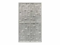 Paneles decorativos efecto piedra ladrillo 3D, juego de 12 unidades, 8,6 m², revestimiento de pared de PU, 120 x 60 x 2,5 Greige Tortora