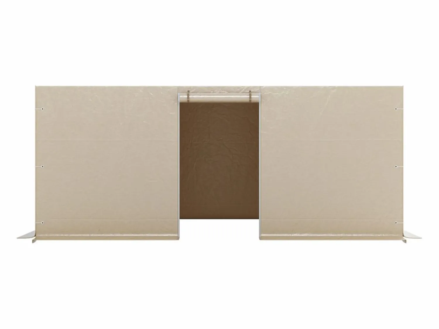 Best Paneles Laterales de Funda de Gazebo Invierno SucceBuy, 3,44x4,66 m, Cubierta de Gazebo Todas Estaciones, con Ventanas en Malla, Material PE de Alta Densidad Cenador Y Quiosco