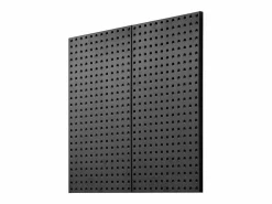Sale Paneles Perforados de Metal SucceBuy, 2 Paneles, 609,6 x 304,8 mm, para Herramientas de Taller Negro