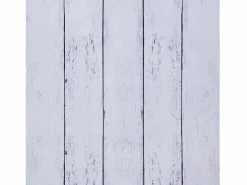 Outlet Papel Pintado Adhesivo de Pared SucceBuy, 45 cm x 12 m, Rollo Papel Pintado Autoadhesivo en Vinilo, Motivo Textura Madera Blanca, para Revestimiento de Pared Papel Pintado|Papel Pintado