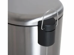 Best Papelera de acero inoxidable de 30 l con pedal y tapa abatible, con cubo interior, para cocina y baño (29,2 x 29,2 x 62,9 cm) Cubo De Basura Para Cocina