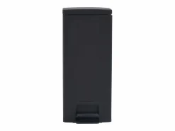 Clearance Helloshop26 Papelera de pedal antihuellas de acero inoxidable de 30 litros color 02_0006099 Negro