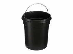 Sale Five Papelera metálica 3L 3L Negro