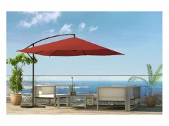 Sale Concept-Usine Parasol cuadrada 3x3 metros SOLENZARA Terracota