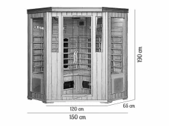 Concept-Usine Parasol excéntrico, cuadrada de 3x3 m, giratoria 360 ° gris PALATINO