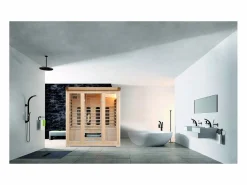 Best Parasol excéntrico 3x4 m gris CESARE Sauna De Infrarrojos