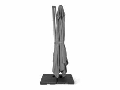 Clearance Sweeek Parasol rectangular excéntrico, 3x4m + placas de lastre 50x50cm Gris