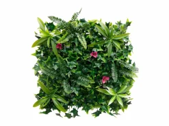 Vente-unique Pared vegetal sintética , protección anti-UV, pack de 3m², IKAZ