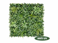 Best Pared vegetal sintética , protección anti-UV, pack de 1m², DELVIN Panel Plantas Artificiales|Panel Plantas Artificiales