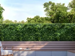 Best Pared vegetal sintética , protección anti-UV, pack de 1m², DELVIN Panel Plantas Artificiales|Panel Plantas Artificiales