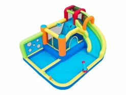 Merax Parque acuático inflable 7 en 1 para niños - 410 x 315 x 203 cm - Oxford - Con ventilador -