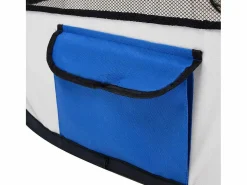 New Parque de perros plegable y bolsa transporte 125x125x61cm Seguridad Para Mascotas