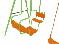 Best Parque infantil de acero Eva - 3 soportes - 1.95m Columpio