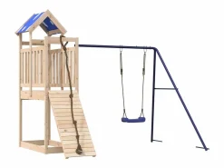 Best Parque infantil de exterior de madera maciza de pino ES814138 Columpio