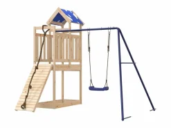 Best Parque infantil de exterior de madera maciza de pino ES814138 Columpio