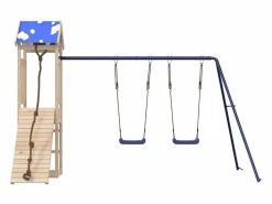Best Parque infantil de exterior de madera maciza de pino ES428046 Columpio