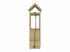 Outlet Parque infantil de exterior madera de pino impregnada ES489583 Marru00f3n