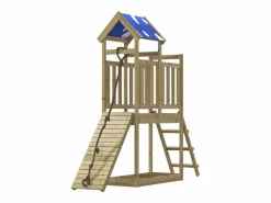 Outlet Parque infantil de exterior madera de pino impregnada ES489583 Marru00f3n