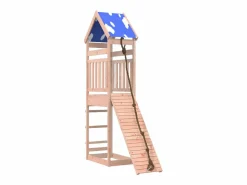 Clearance Parque infantil de exterior madera maciza de abeto Douglas ES883245 Marru00f3n