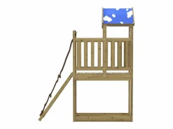 Parque infantil de exterior madera de pino impregnada ES947176 Marru00f3n