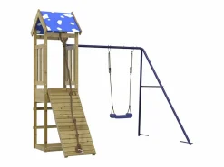 Online Parque infantil de exterior madera de pino impregnada ES173904 Marru00f3n
