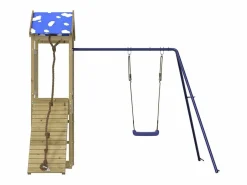 Online Parque infantil de exterior madera de pino impregnada ES173904 Marru00f3n