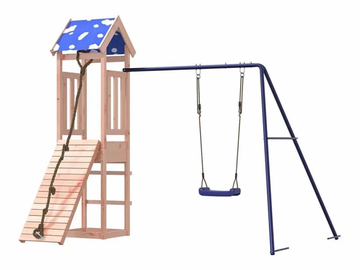 Hot Parque infantil de exterior madera maciza Douglas3156935 ES446475 Columpio