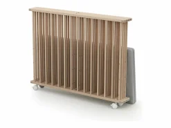 Best Webaby Parque infantil plegable madera CALI - Haya Cruda - 100 x 100 cm Color natural claro