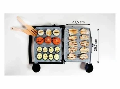 Basic Parrilla eléctrica Cecotec Rock'n Grill 2000W negro/inox