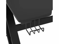 Sale Paul-François-Alain Escritorio gaming con patas forma ZZ 110x60x75cm Mesa Gaming