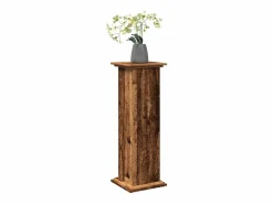 Outlet Pedestal con almacenamiento de madera vieja de ingeniería de madera Decoración De Jardín