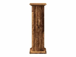 Outlet Pedestal con almacenamiento de madera vieja de ingeniería de madera Decoración De Jardín