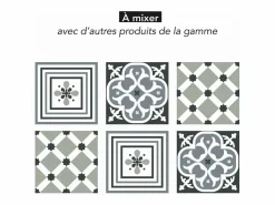 Draeger Pegatinas de azulejos 15 X 15 cm - Lirio