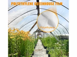 Discount Película de Invernadero SucceBuy, Polietileno para Invernadero Lona para los Proyectos Industriales, 7.32x15.24 m Invernadero De Jardín