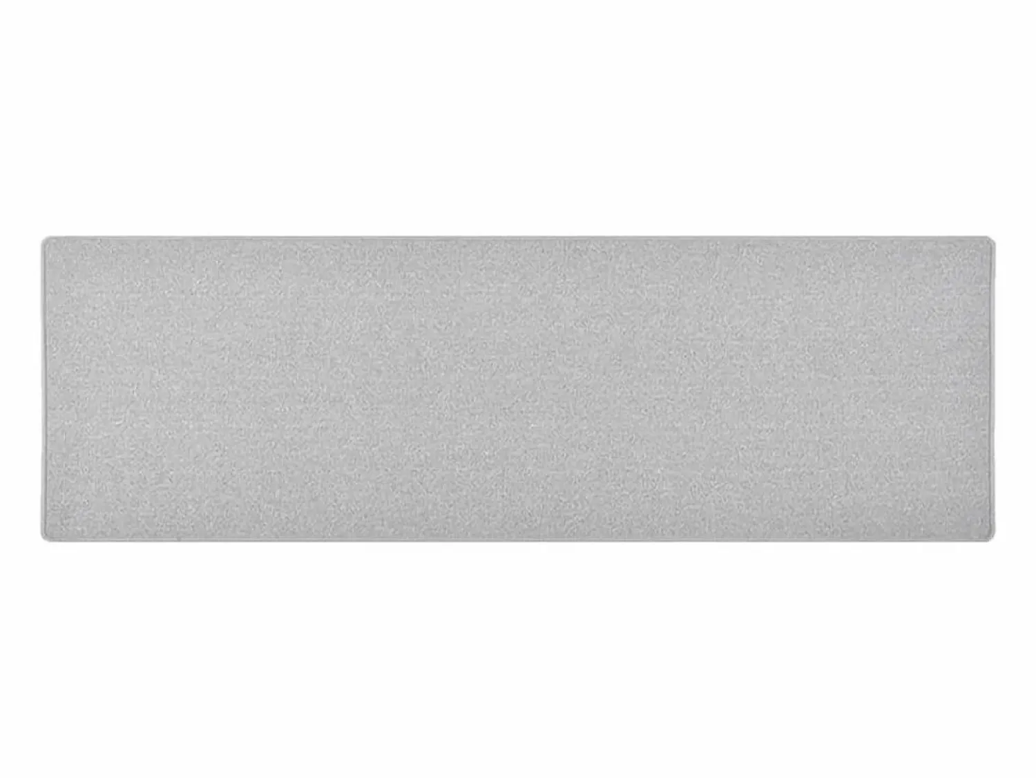 Online Garden Furniture Pelle Alfombra de pasillo 80x250 cm Gris claro