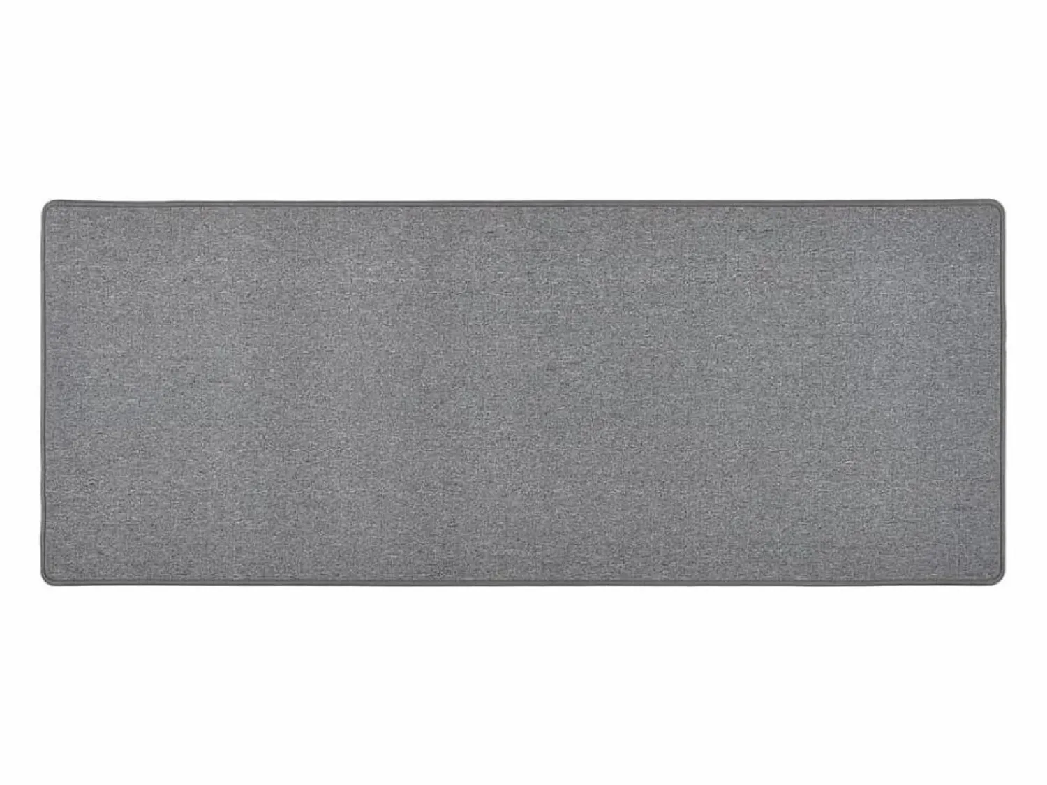 Garden Furniture Pelle Alfombra de pasillo oscuro 80x200 cm Gris