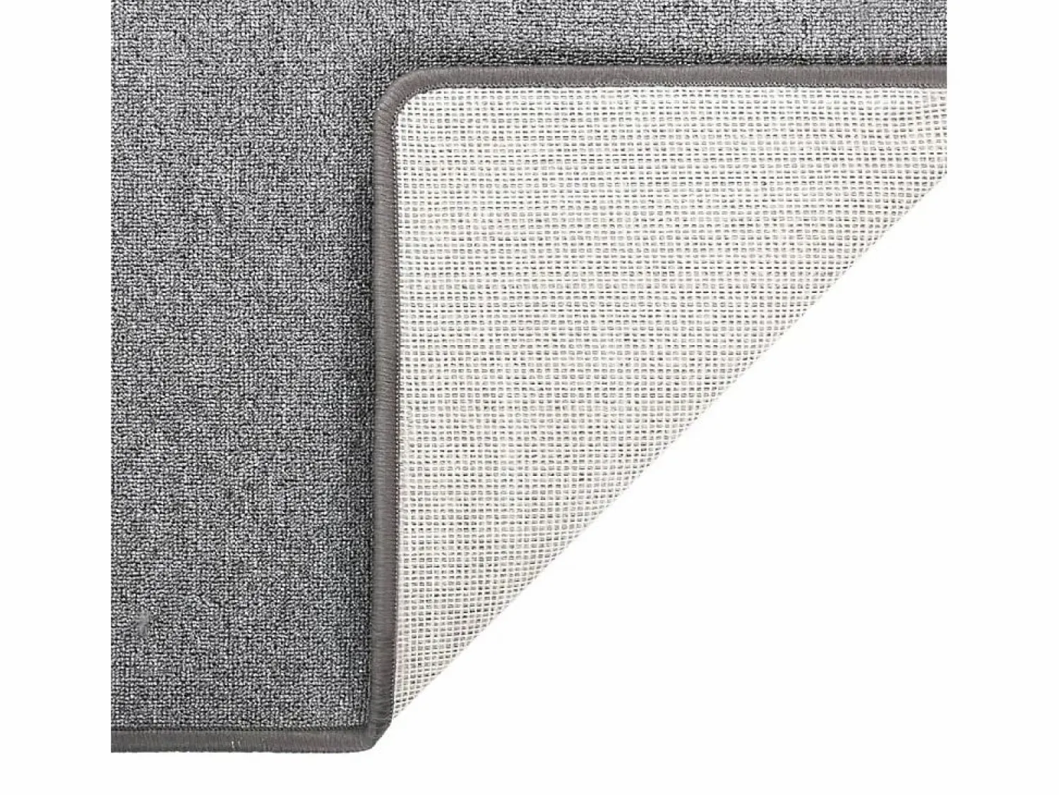 Garden Furniture Pelle Alfombra de pasillo oscuro 80x200 cm Gris