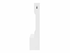 Clearance OKWISH Perchero con 1 puerta, 4 compartimentos abiertos y 6 ganchos Blanco