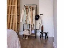 Online Perchero Burro Hangy Wood 100 - Newlux Burro Para Ropa