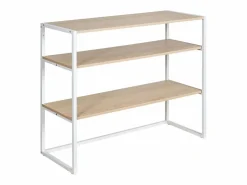 Outlet Perchero de buhardilla KADRA 100x85cm con estantes Burro Para Ropa