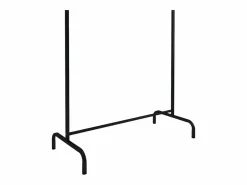 Outlet Perchero de Burro en Metal 104x137x48 cm para Ropa Negro