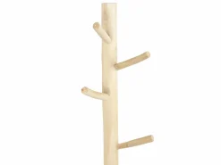 Discount Vente-unique Perchero de madera de teca - Color: natural - LIPALIA Color natural claro