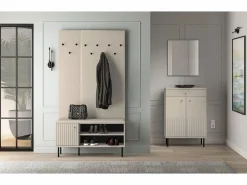 SELSEY Perchero de pared - 34 cm - - CALETTO
